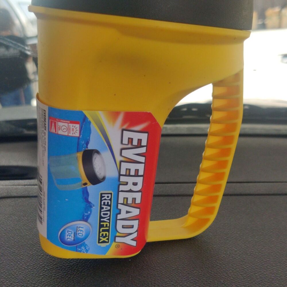EVEREADY ReadyFlex‎ LED Handheld Cordless Flashlight Yellow/Black